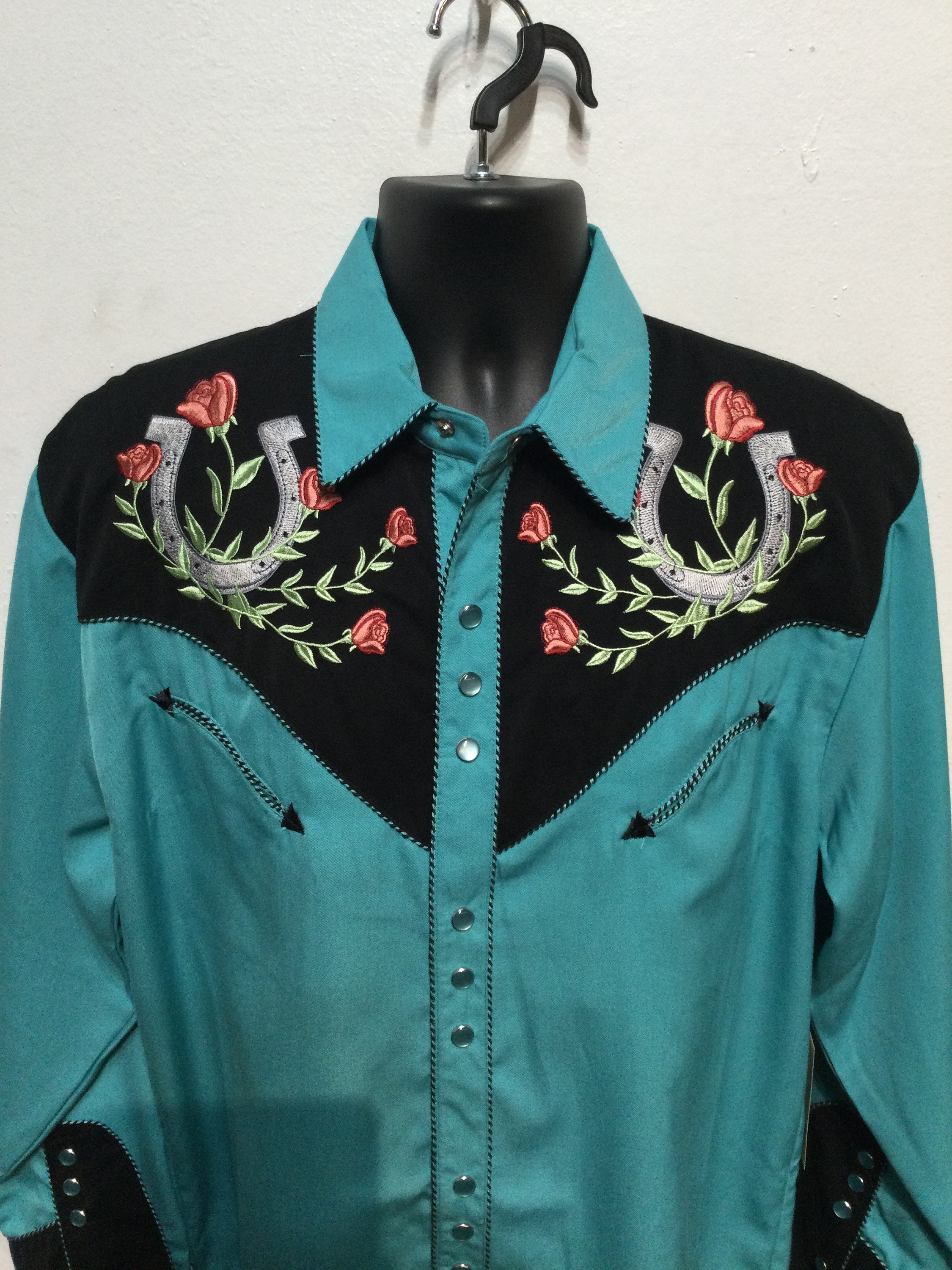 WS006 1950s Vintage Reproduction Embroidered Horseshoe