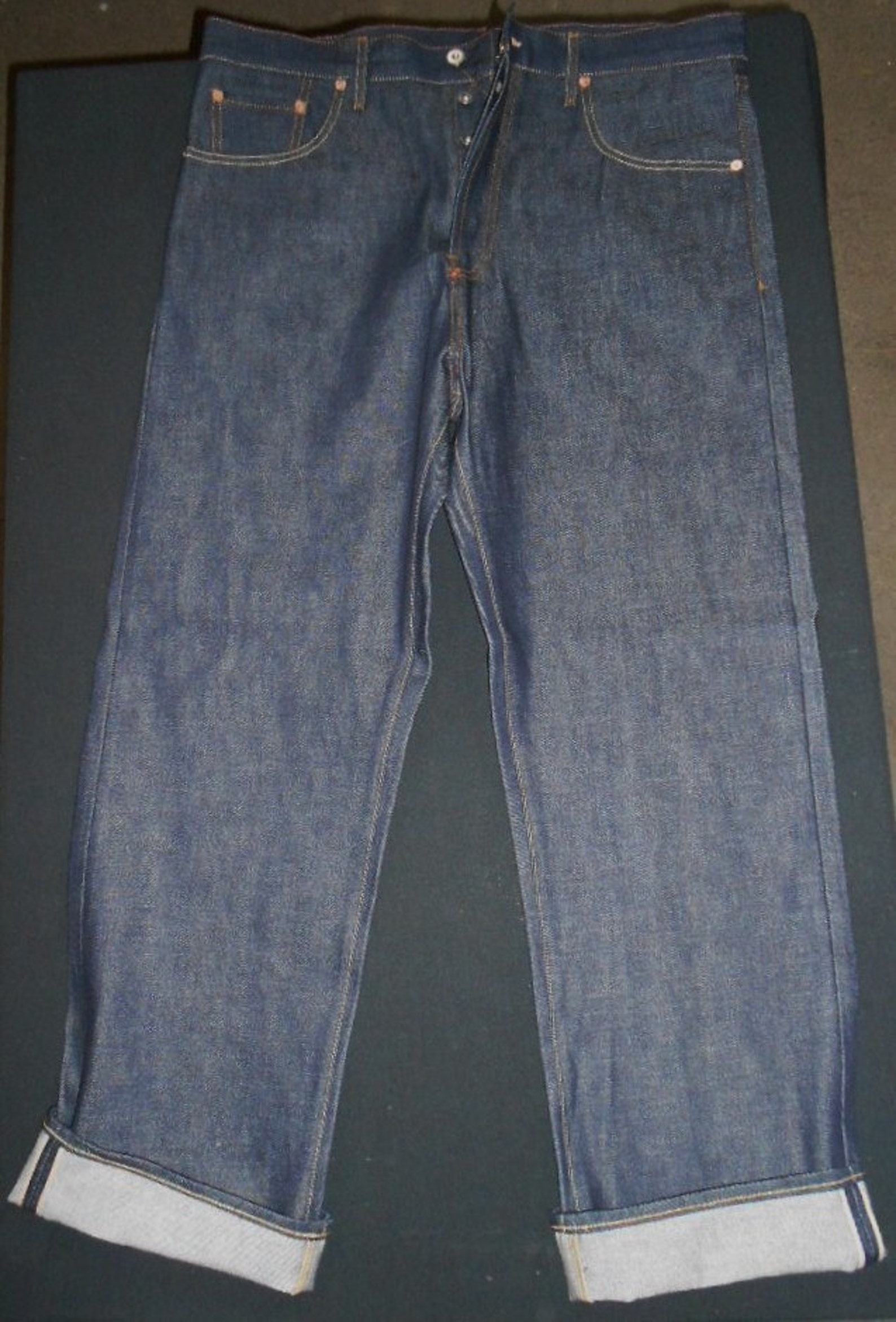 Superior 1930's VINTAGE REPRODUCTION Buckle Back Jeans by - Etsy