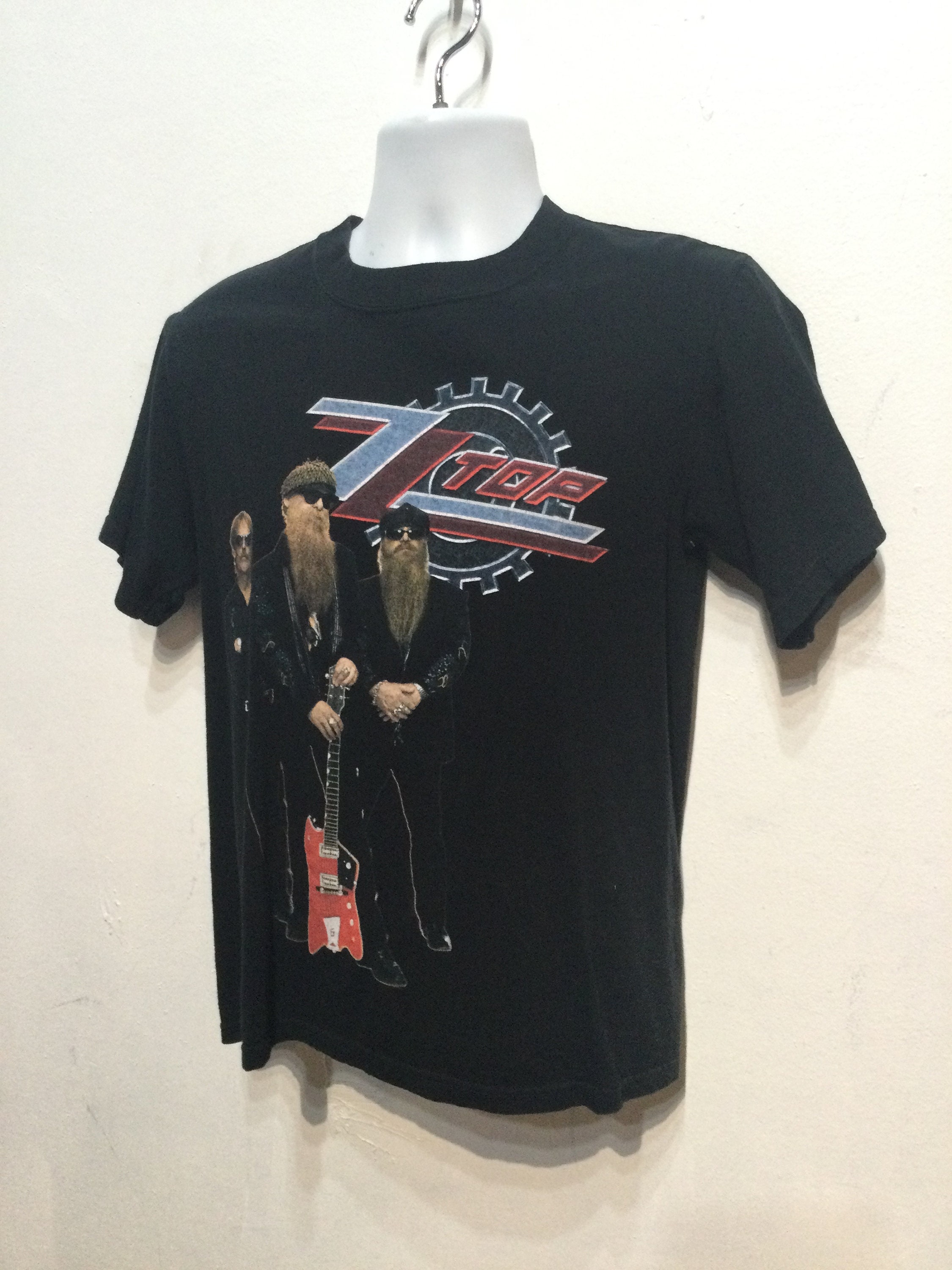 ヴィンテージプリントロックTシャツ「ZZトップ-ハリウッドブルース