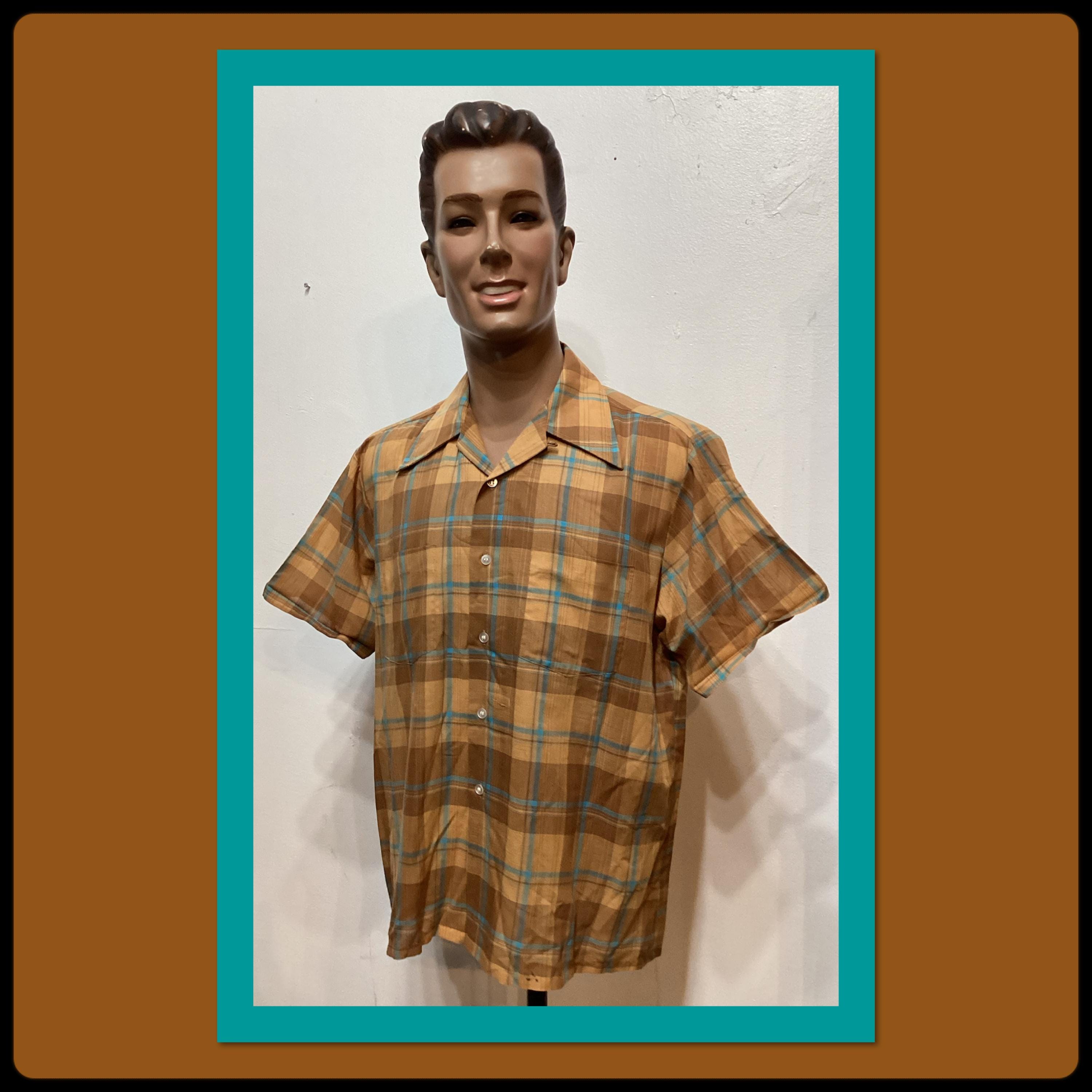 50s Towncraft Shirt - Etsy 50s Towncraft Shirt - Etsy