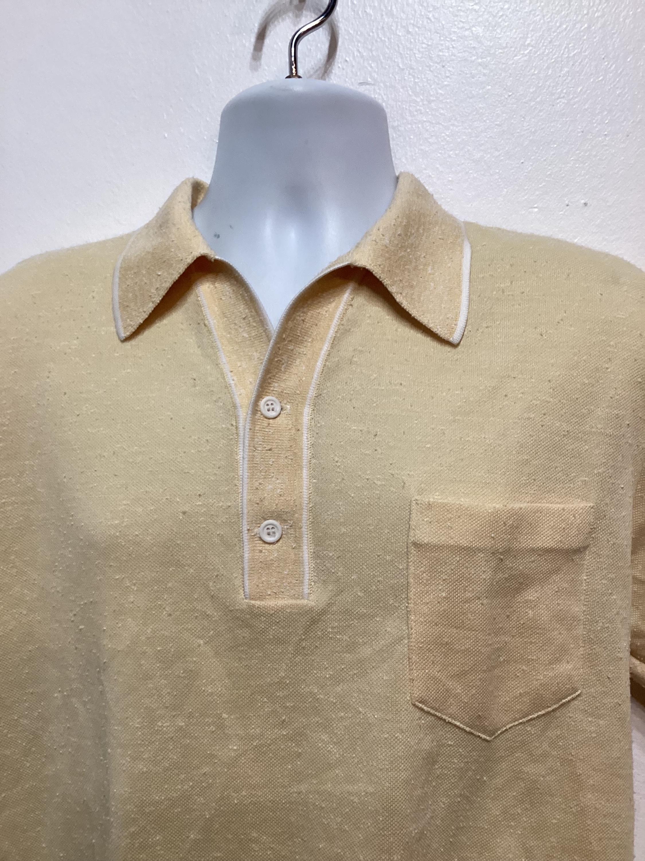 MV034 Vintage Banlon Style Polo Knit Shirt by Arnold Palmer/robert 