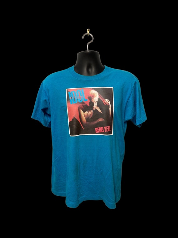 Vintage 1983 Original Billy Idol rock t-shirt Larg