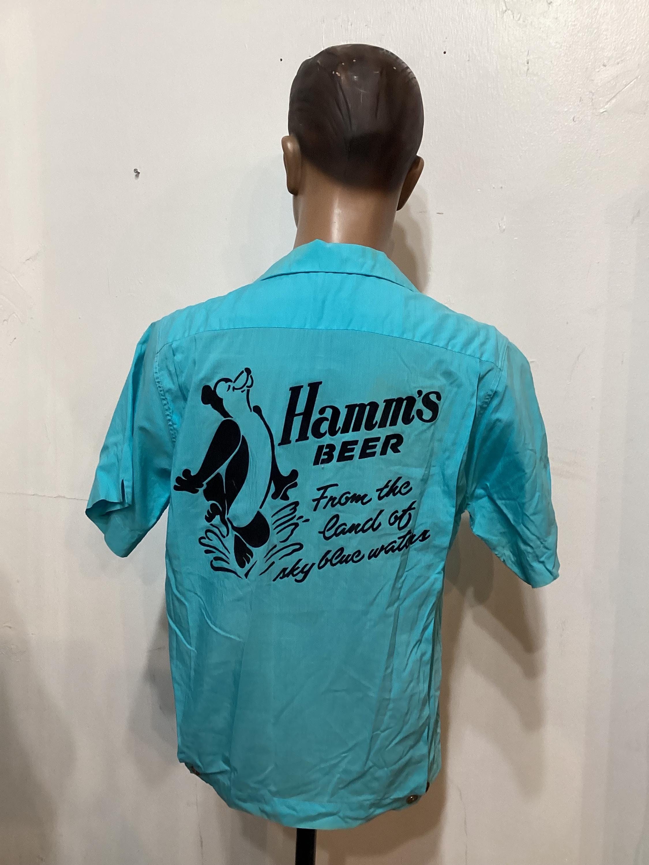 MV237 Vintage 1950's Cotton Bowling Shirt by Hale-niu Honolulu