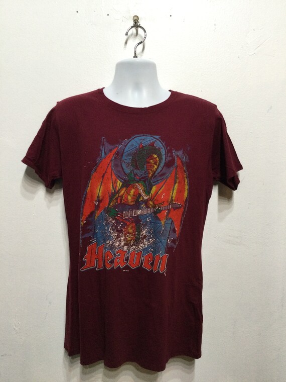 Vintage Printed Rock T-shirt- 