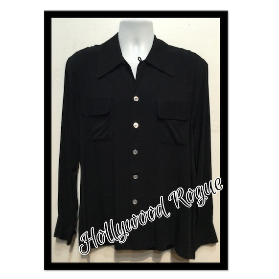 1950s vintage reproduction Hollywood Rogue black G