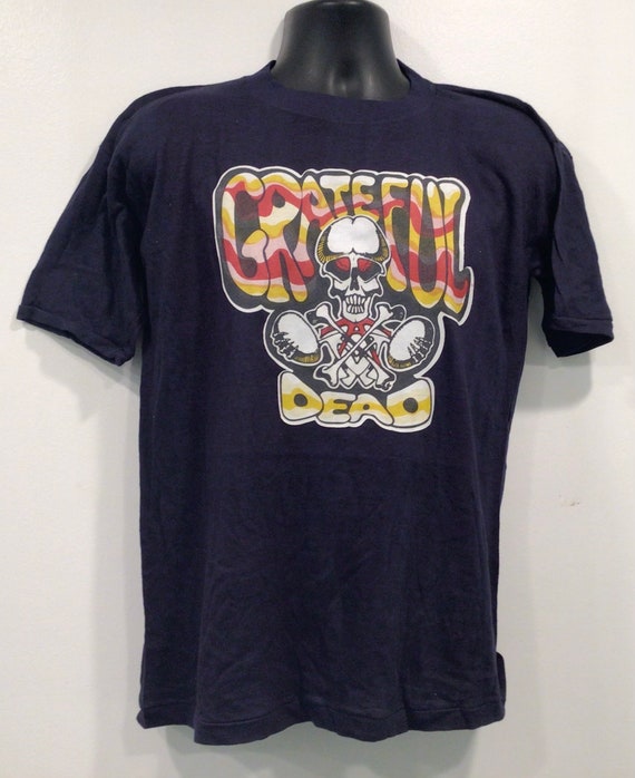 80s Vintage Grateful Dead Deadheads 1983 Summer Tour 2-sided