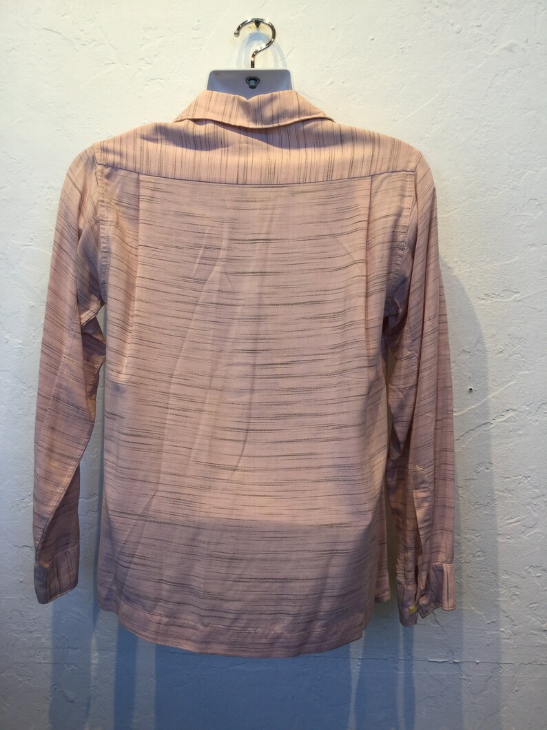 Vintage 1950s two button Fleck rock n roll shirt