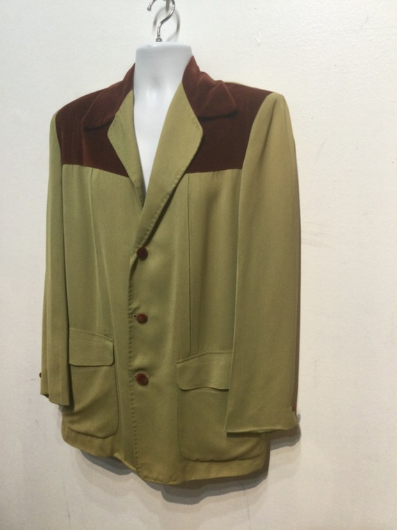 Vintage 1950s two tone Hollywood jacket !!! Rare … - image 8