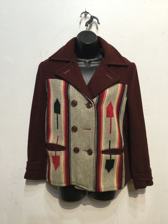 Vintage 1930s "RARE" southwest Chimayo jacket - image 9