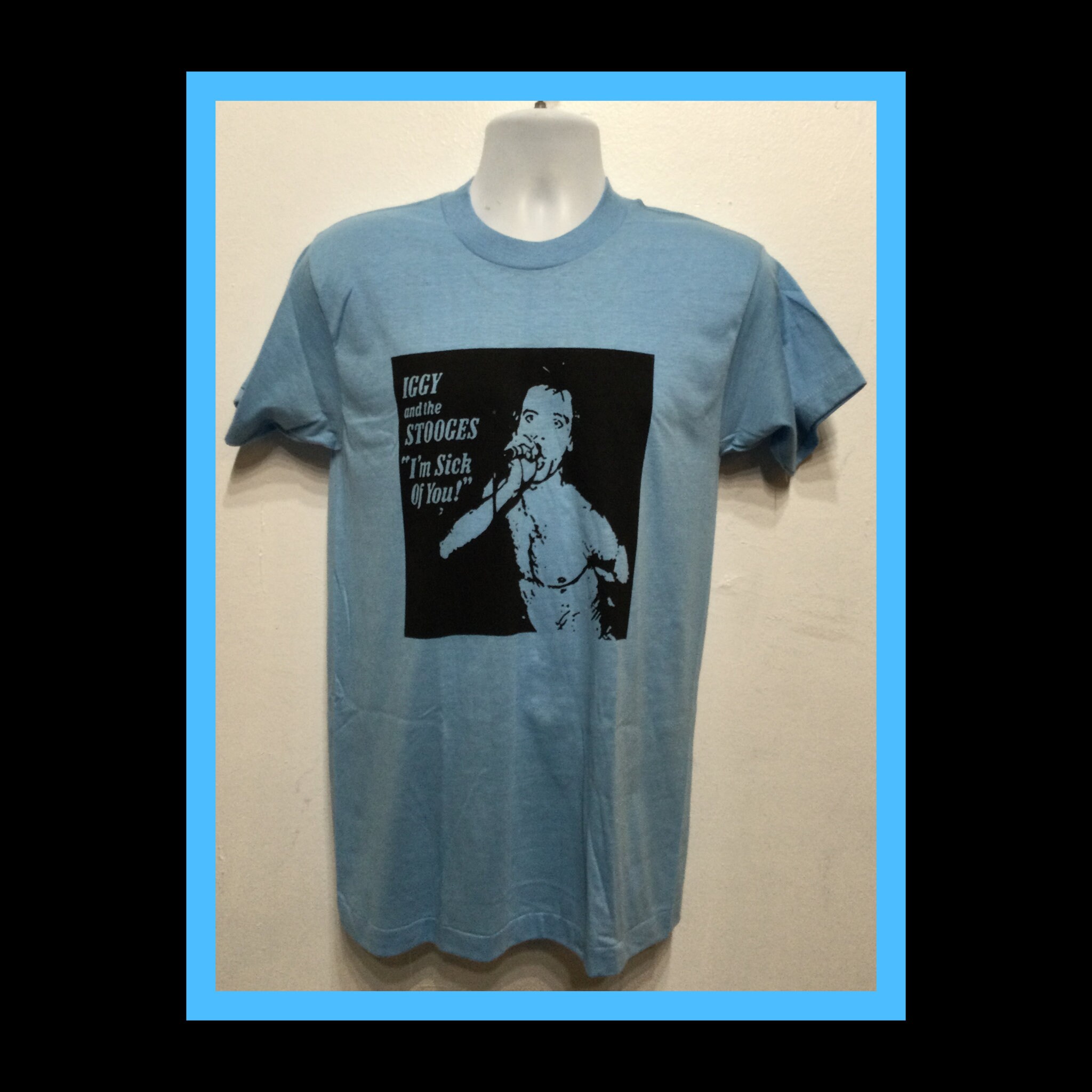 Vintage Printed Rock T-shirt- 
