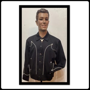 50's Western Jacket - Etsy