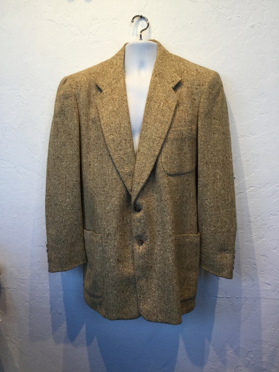 Vintage 1950s fleck sports jacket. Size 42 - image 10