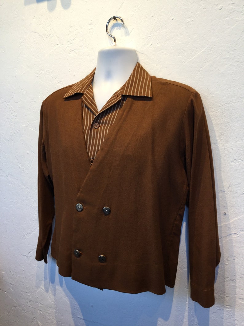 Vintage 1950s V-panel shirt