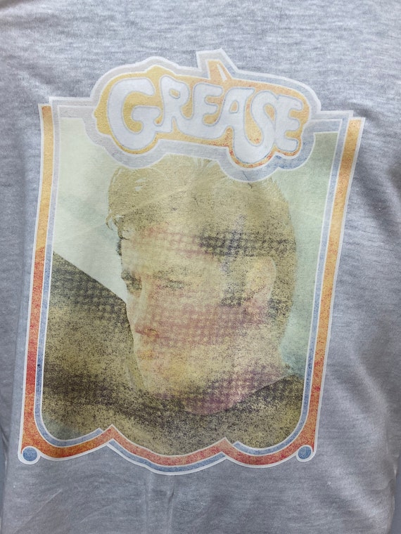Vintage 1978 “Grease” movie decal baseball tee size L… Gem