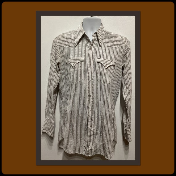 1960s Vintage Western Shirt by Bronco Western - Etsy