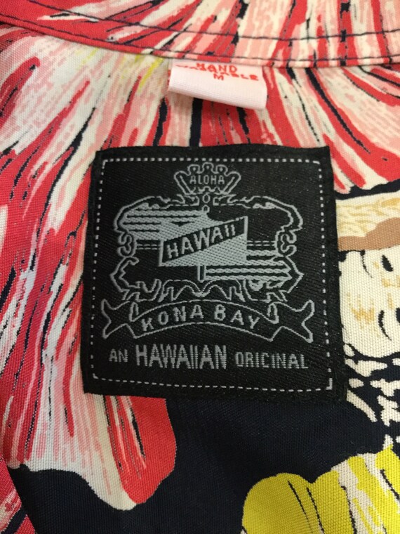 1940s vintage reproduction Hawaiian shirt by Kona… - image 10