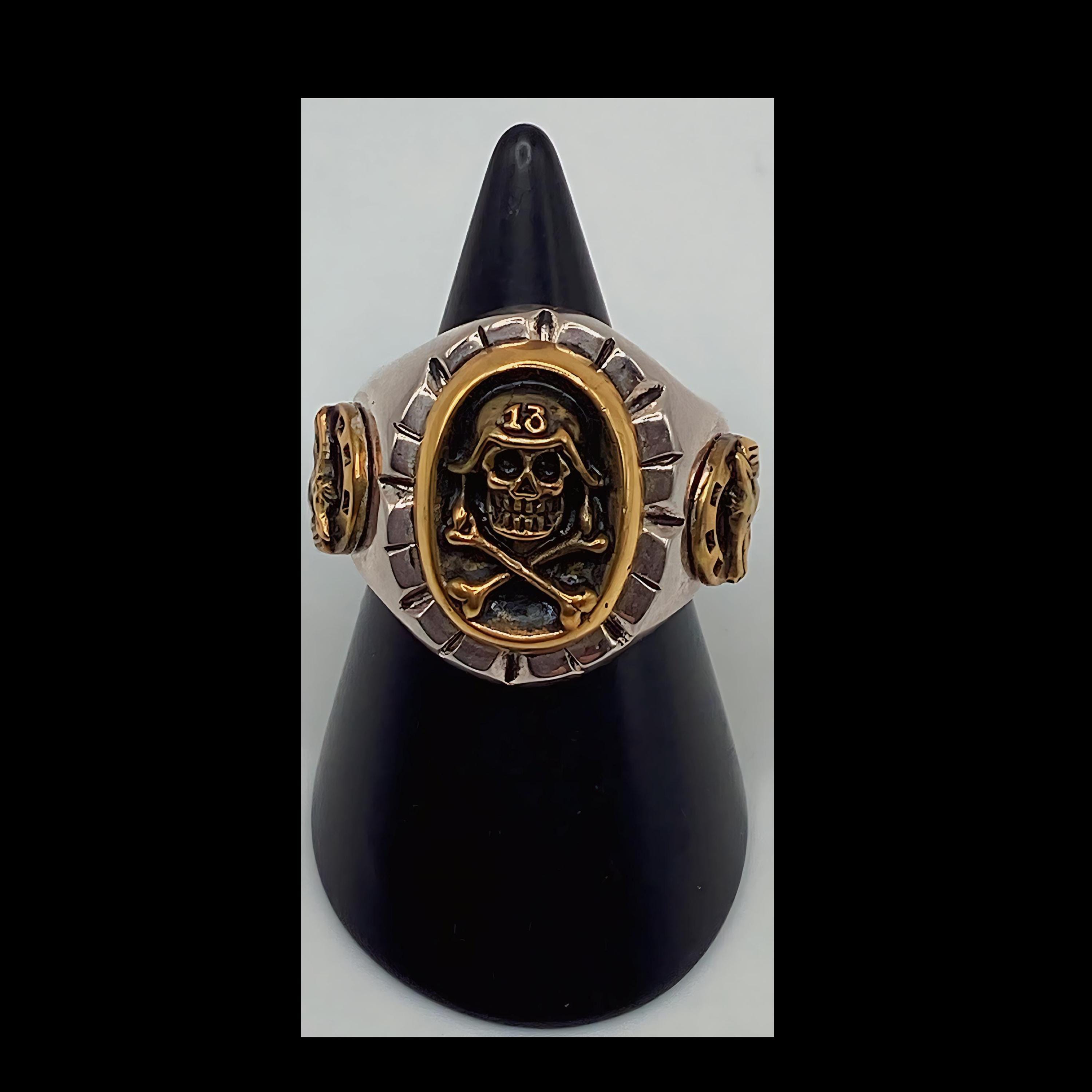 1950s Skull Ring - Etsy
