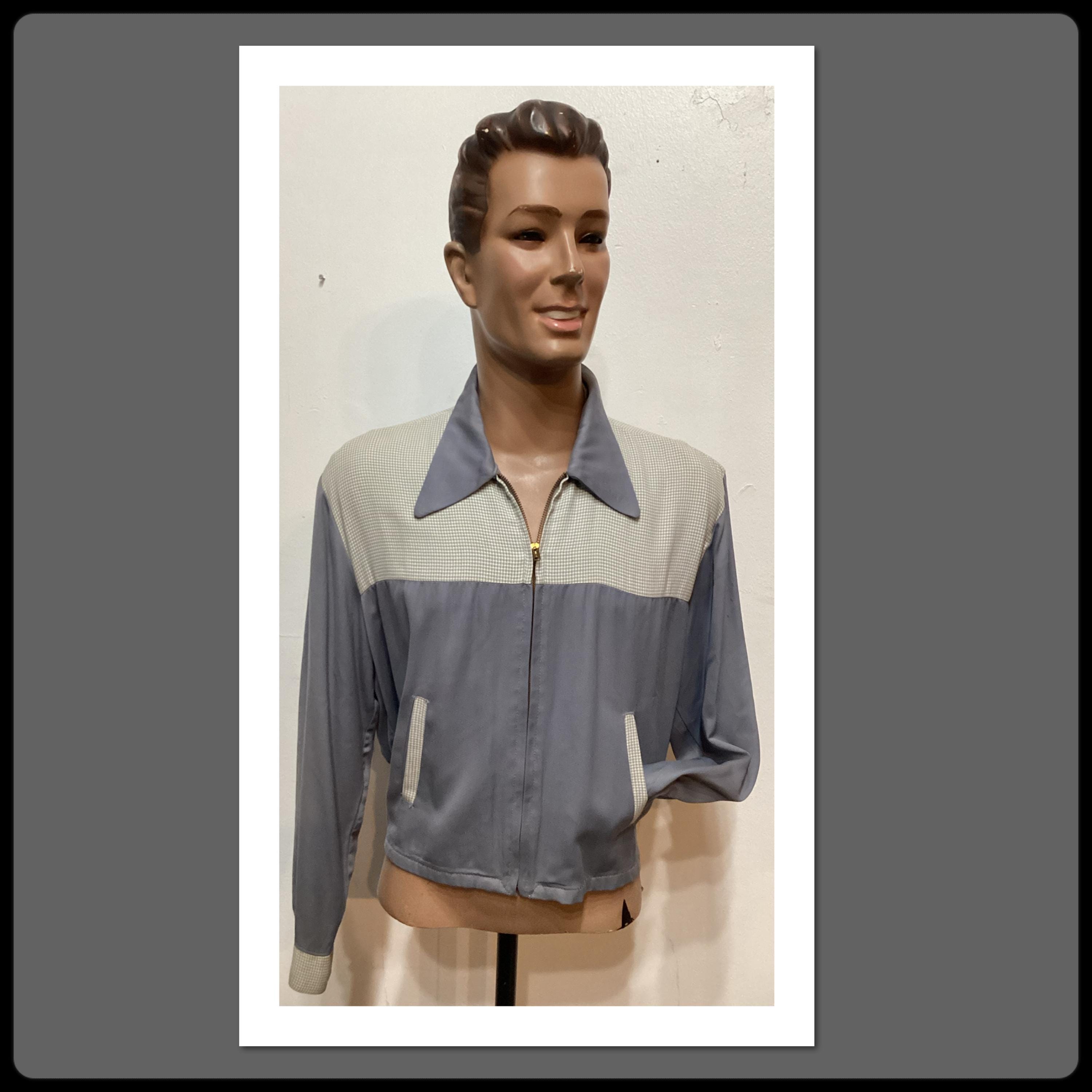 60s Gabardine Jacket - Etsy Canada