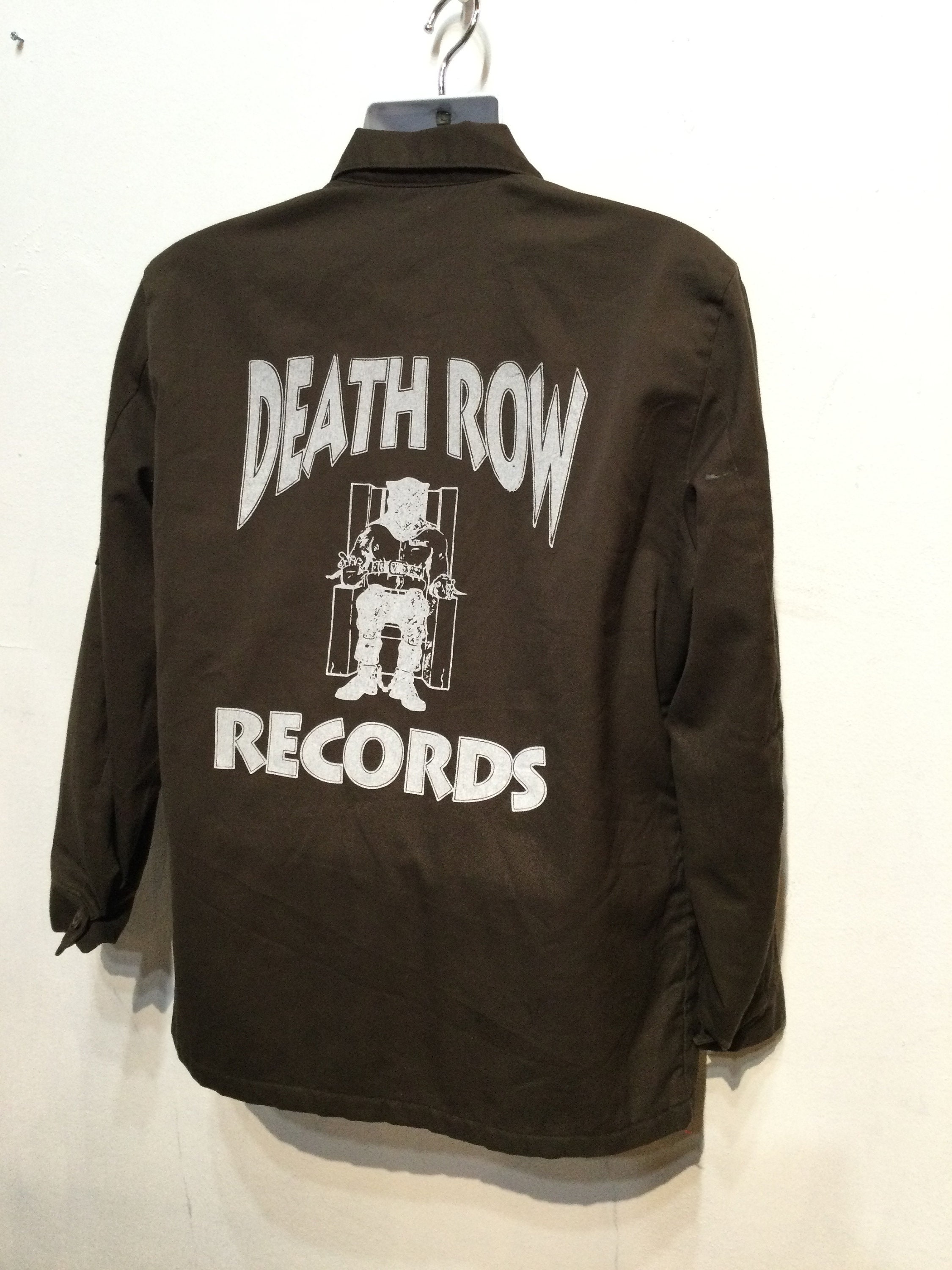 PJ001 Vintage Printed Brown Work Jacket- 