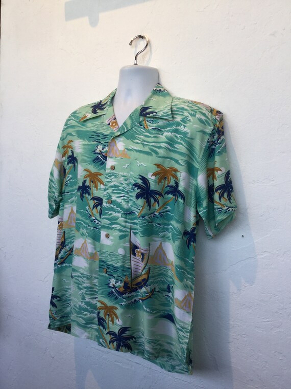 Reproduction shirts vintage hawaiian Men's Vintage