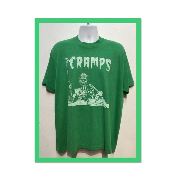 Vintage printed rock T-shirt -" The Cramps " Size