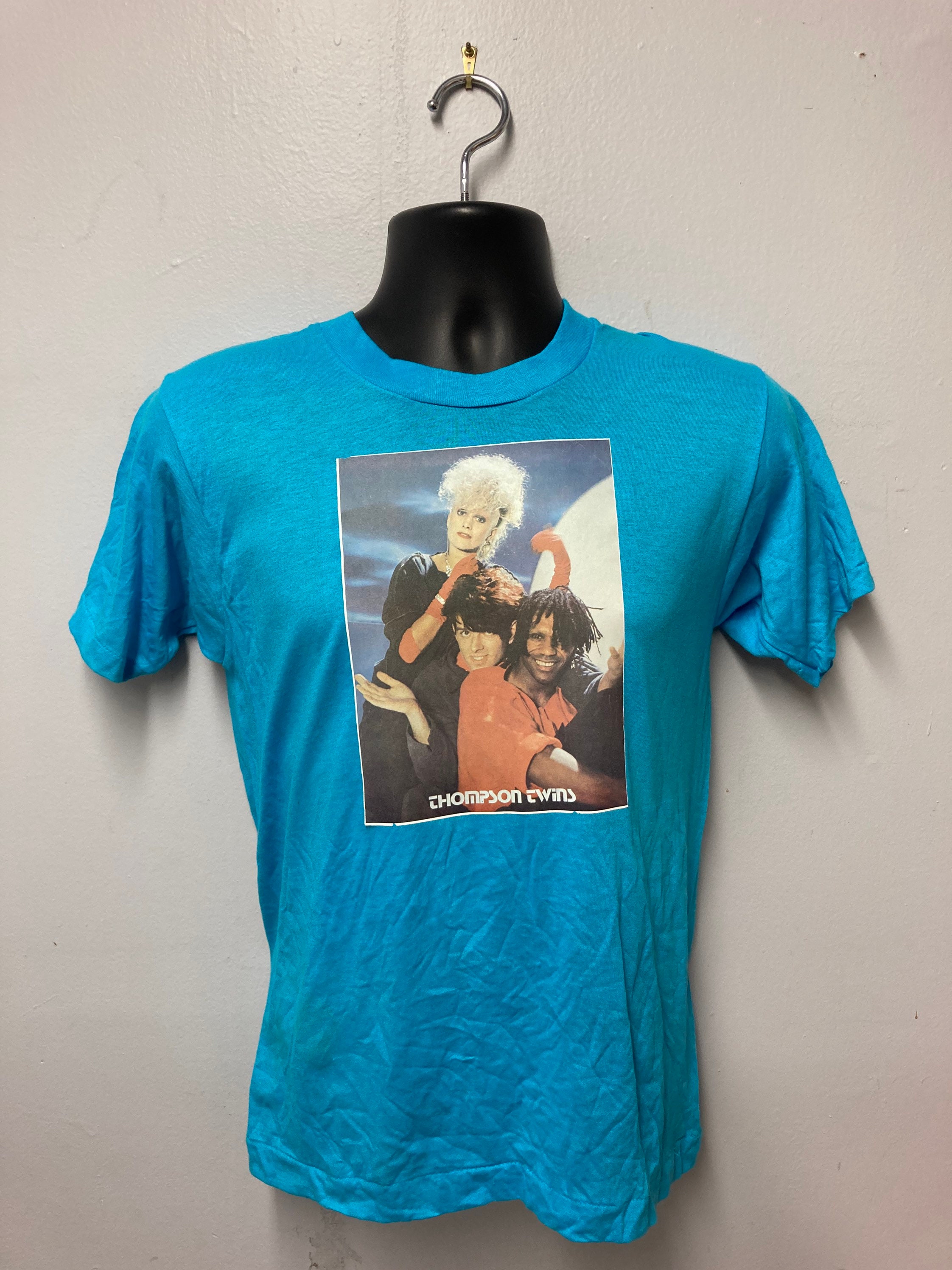 Vintage 1980's Original Thompson Twins T-shirt Screen Stars Size S