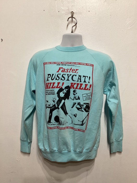 Vintage printed novelty sweatshirt- The cult movi… - image 7