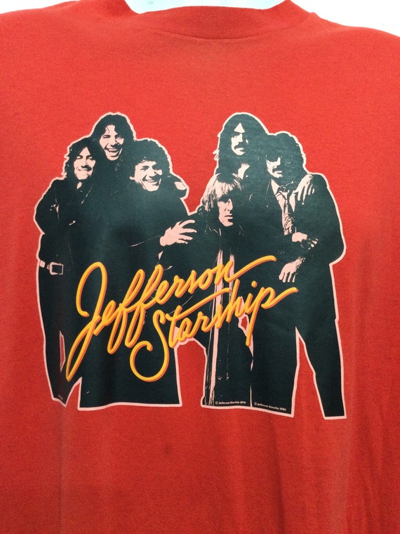 Vintage 1979 original "Jefferson Starship decal t… - image 5