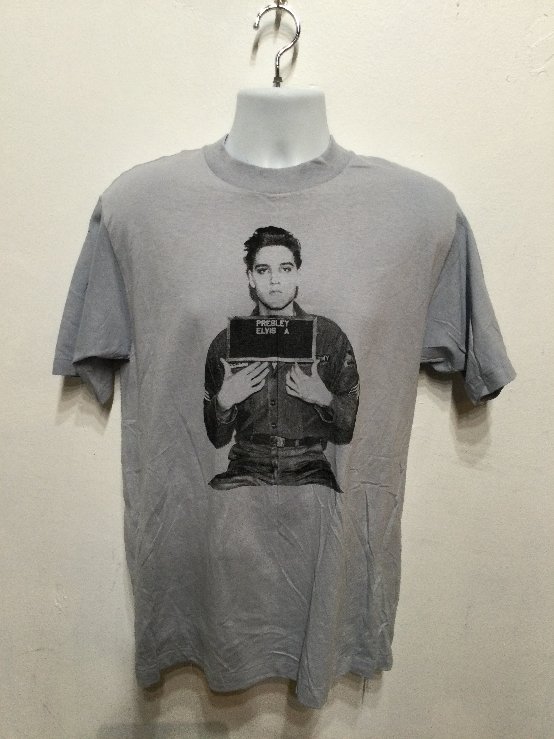 ヴィンテージ ロック T シャツ - 「エルヴィス プレスリー」 L サイズ