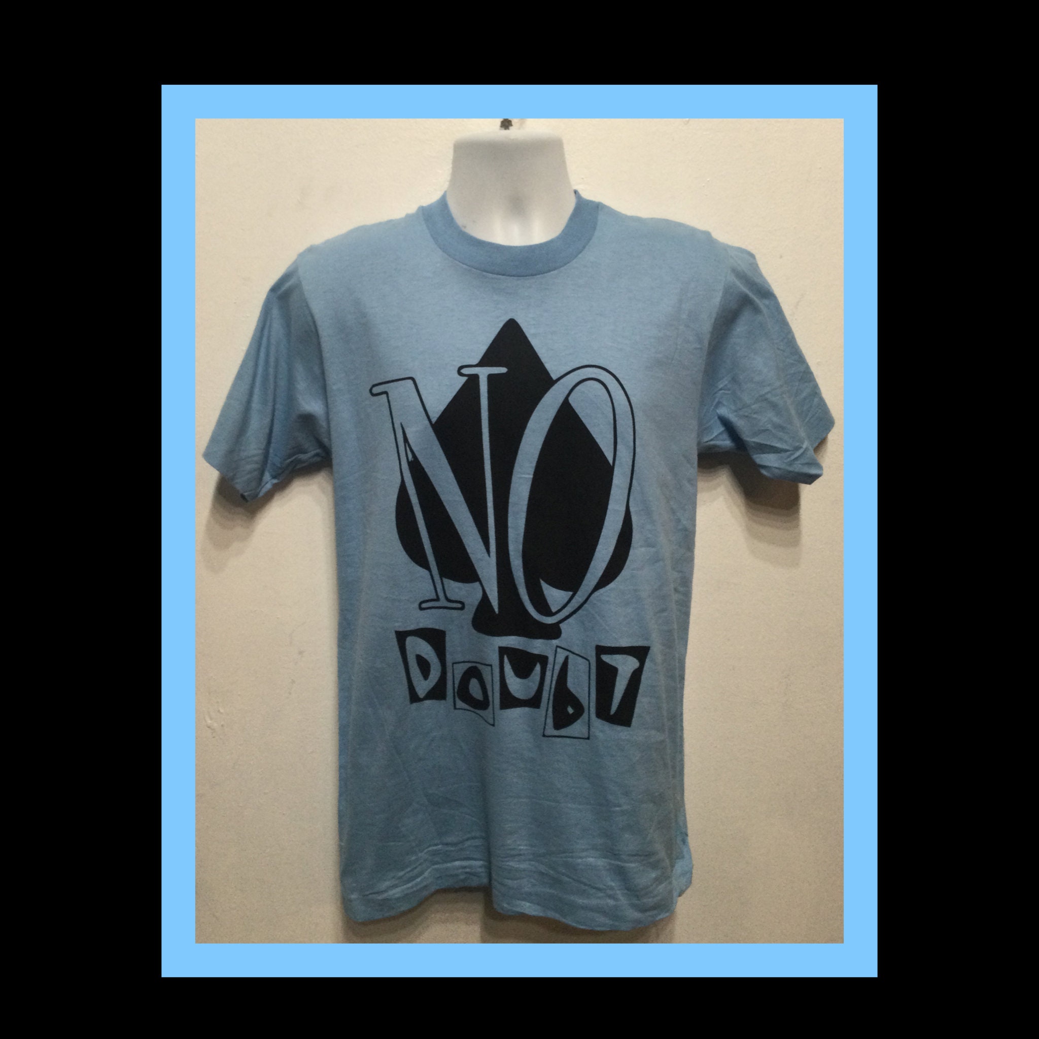 Discover Vintage printed rock T-shirt -" No Doubt "