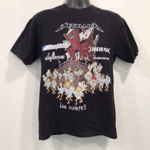 Vintage Original 2003 Metallica Tour Tee, Size M…j743 - Etsy UK