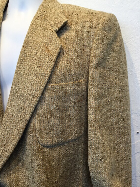 Vintage 1950s fleck sports jacket. Size 42 - image 5