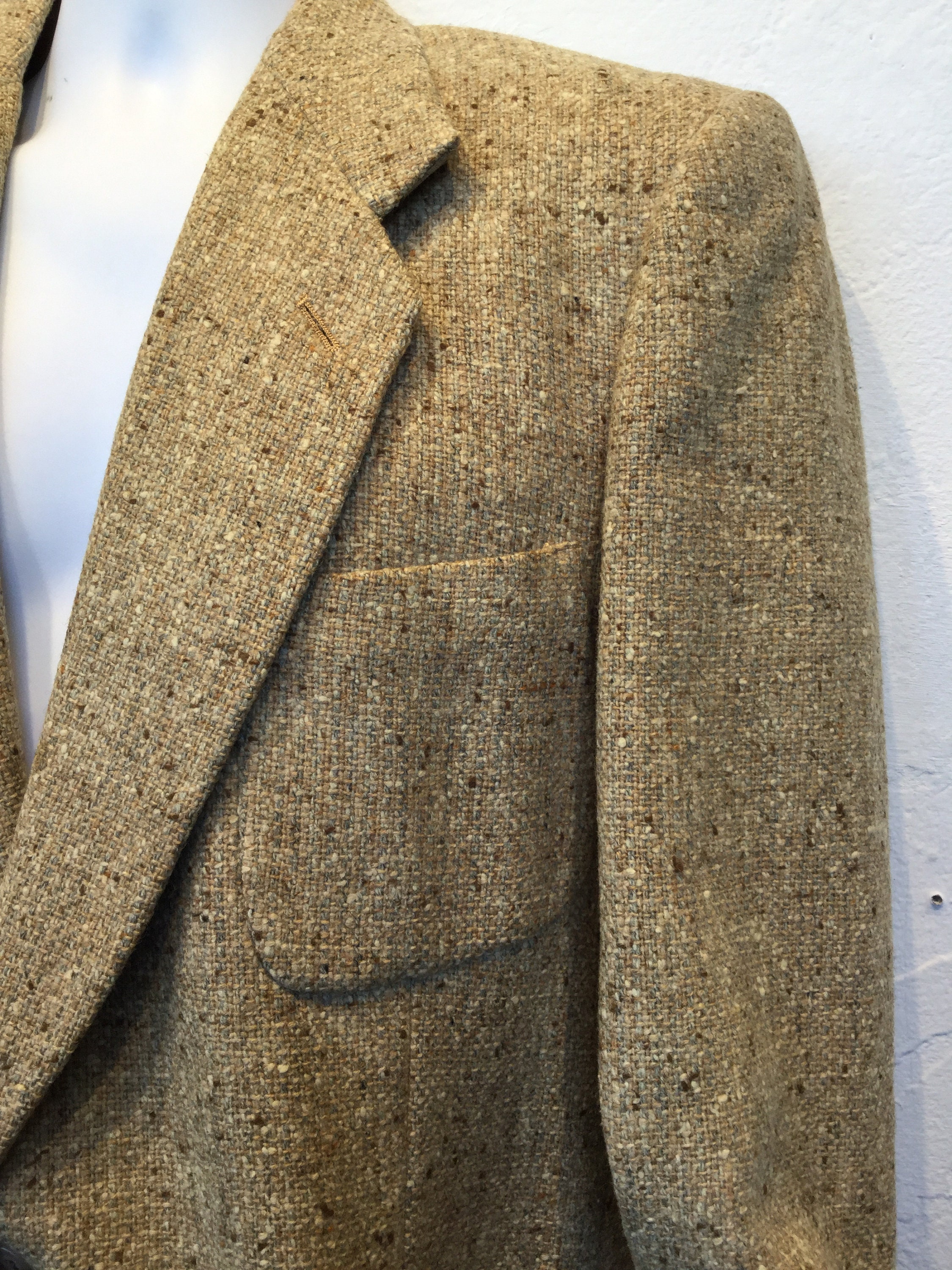 Koyu50s！vintage sports jacket 検ヴィンテージ MV064 Vintage 1950s Fleck Sports Jacket. Size 42 - Etsy