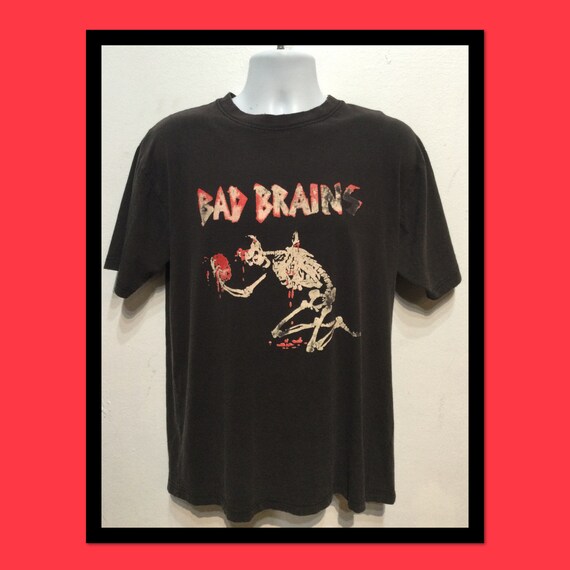 bad brains skeleton shirt