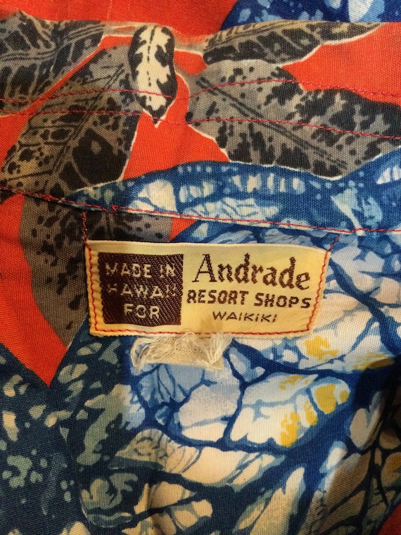 Vintage 1950s Rayon Long Sleeve Hawaiian Shirt. - Etsy