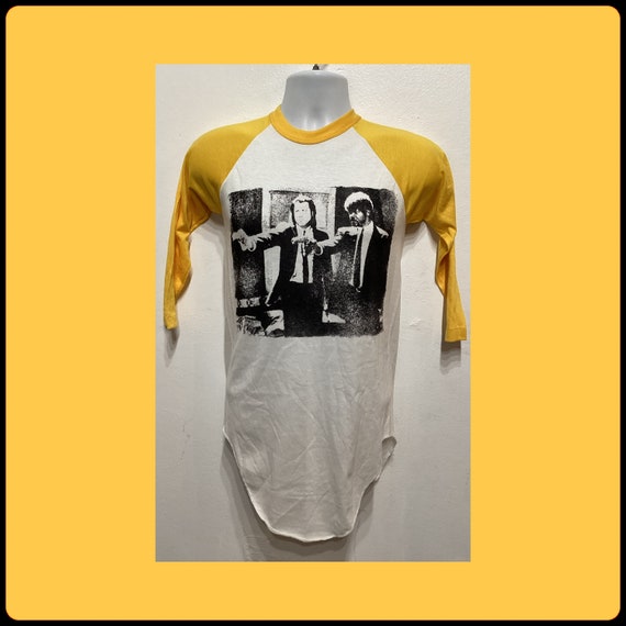 Vintage printed "Pulp Fiction" jersey T-shirt.  Si