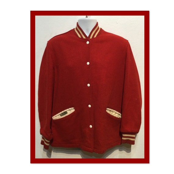 Vintage 1950s/60s varsity car club jacket