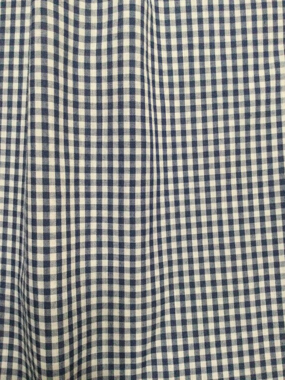 Vintage 1960s "mod" cotton gingham shirt by Murra… - image 3