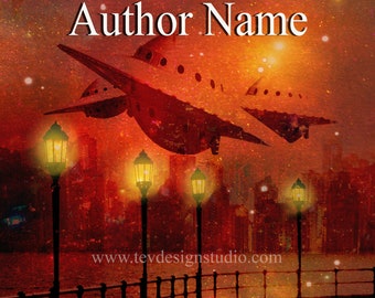 Sci-Fi Premade E Book Cover spaceships invasion