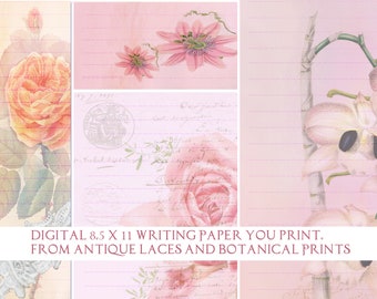 Instant download Print Writing Paper Digital Printing your printer