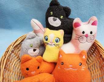 Cat Plush Toys Assorted Styles and Sizes Purrfect for any Cat Lover