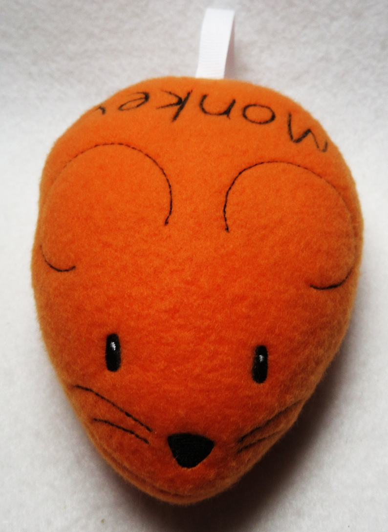 Personalized Cat Toy Mouse with Catnip Two Sizes Small for Kitten Large for Cat image 5