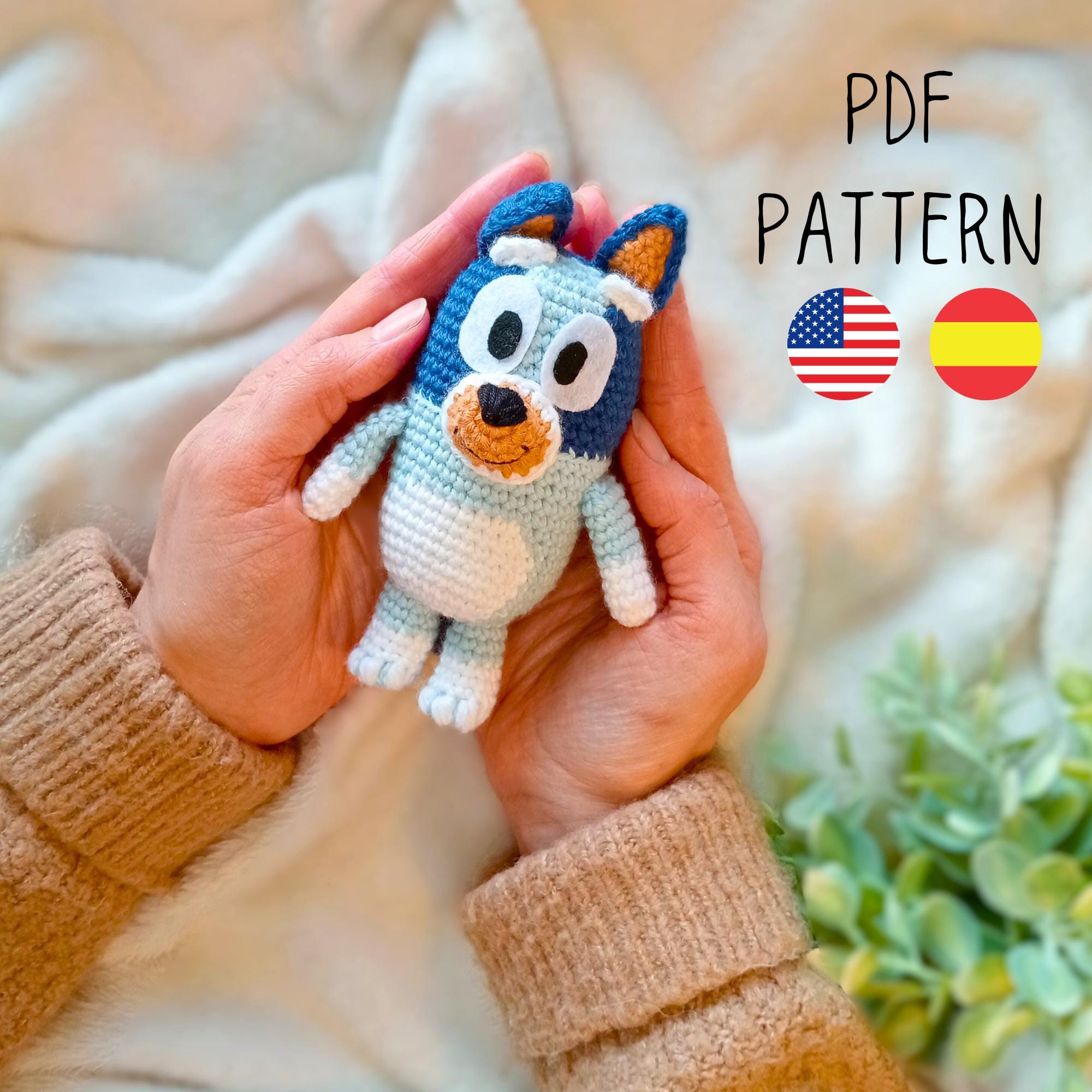 Bluey crochet pattern - Etsy 日本