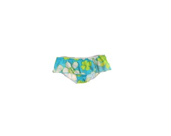 Vintage bikinibroekje / van Ho Aloha / bloemenprint / jaren 60-70