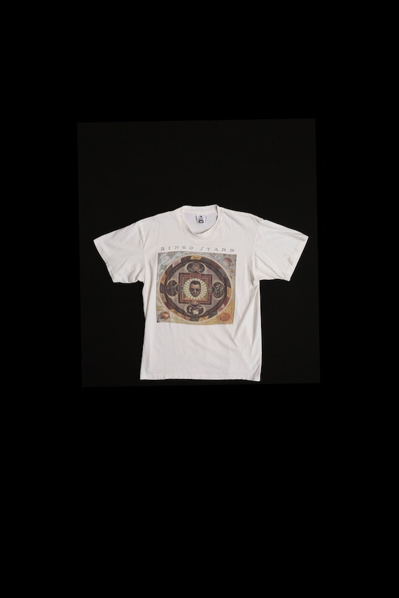 Vintage Ringo Starr T Shirt | 90s Ringo Starr Graphic Tee | Beatles Solo Tour Shirt
