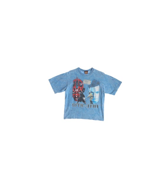 Vintage star wars episode 1 blue graphic t-shirt - Gem