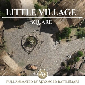 Mapa de batalla animado / Little Village - Parte 2/5 Square - Dungeon and Dragons
