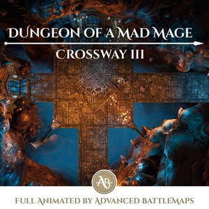 Geanimeerde strijdkaart | Dungeon Of A Mad Mage - Deel 7/9 Crossway III - Dungeon and Dragons