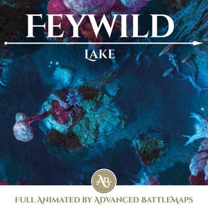 Geanimeerde strijdkaart | Feywild - Part 2/3 Lake - Dungeon and Dragons
