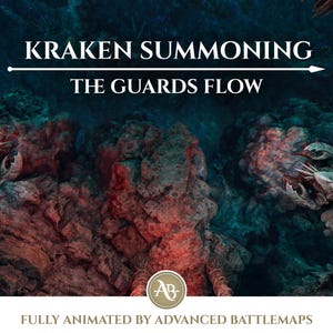 Geanimeerde strijdkaart | Kraken Summoning - Deel 2/4 The Guards - Dungeon and Dragons